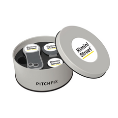 Pitchfix Golf Accessories One Size / Gunmetal Pitchfix - Hybrid Golf Divot Tool Deluxe Gift Set w/ Hat Clip