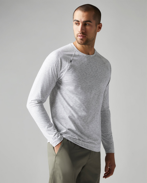 Rhone T-shirts Rhone - Men's Reign Long Sleeve Crew