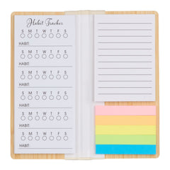 Threadfellows Curated Collection Journals & Notebooks One Size / Natural Wellable - FSC® 100% Bamboo Sticky Note Pad