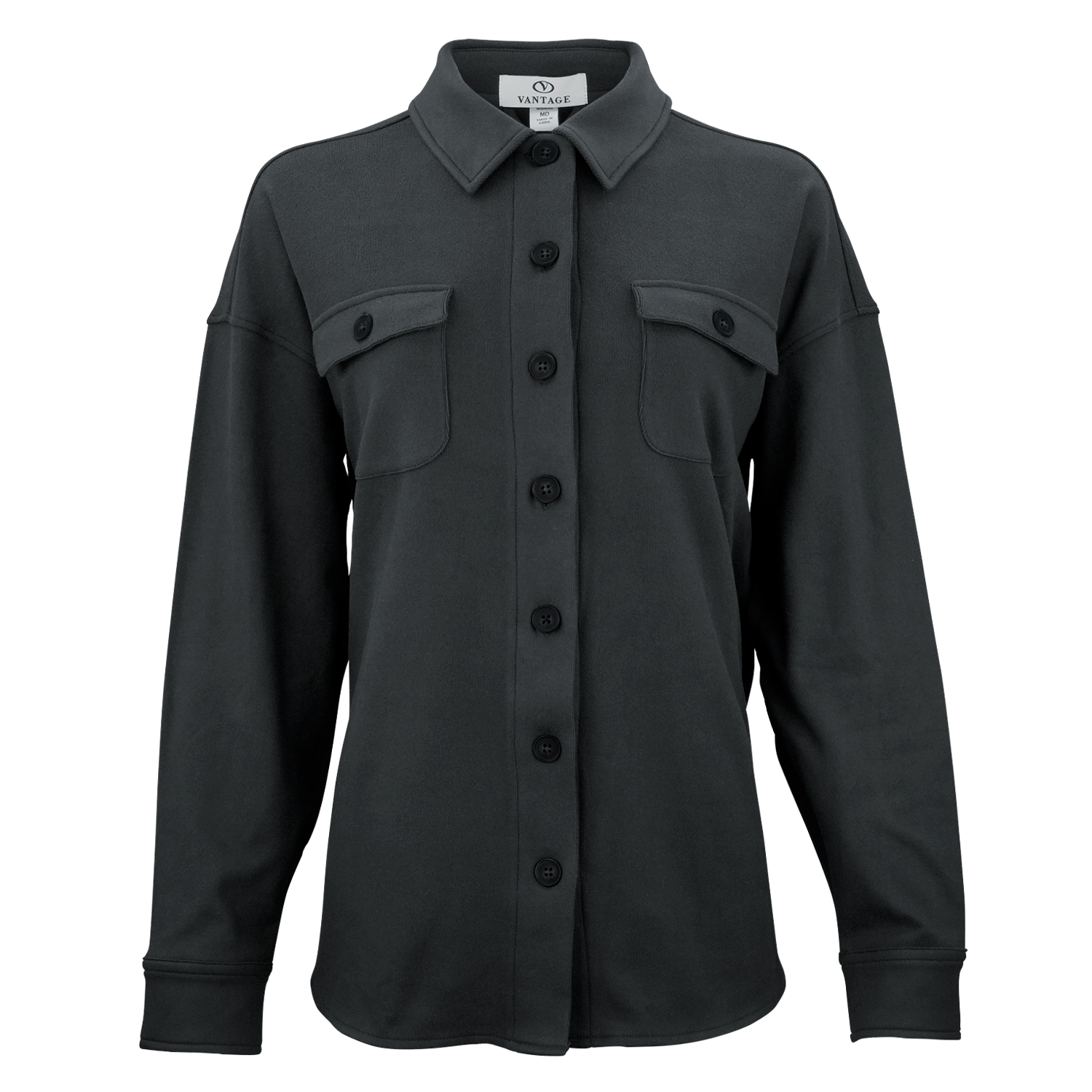 Threadfellows Curated Collection Woven Shirts XS / Charcoal Women's Journey Overshirt