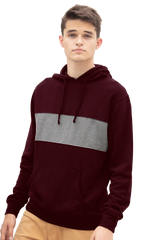 Premium Cotton Blocked Fleece Pullover