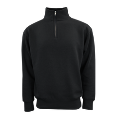 Threadfellows Curated Collection Layering S / Black Ultra Soft Fleece 1/4-Zip