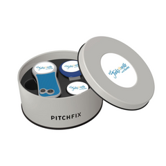 Pitchfix Golf Accessories One Size / Ibiza Blue Pitchfix - Hybrid Golf Divot Tool Deluxe Gift Set w/ Hat Clip