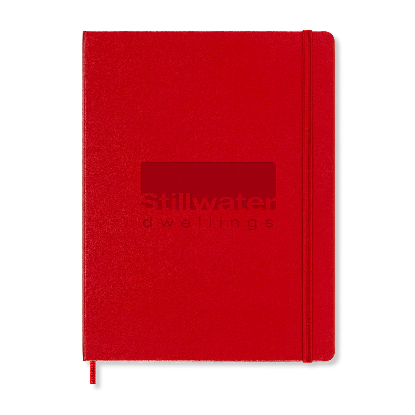 Moleskine Accessories One Size / Scarlet Red Moleskine - Hard Cover Ruled Extra Large Notebook (7.5" x  9.75")