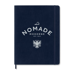 Moleskine Accessories One Size / Sapphire Moleskine - Soft Cover Ruled X-Large Notebook (7.2