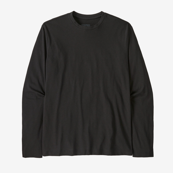 Patagonia T-shirts XS / Black Patagonia - Men's Long Sleeve Essential Tee