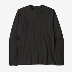 Patagonia T-shirts XS / Black Patagonia - Men's Long Sleeve Essential Tee