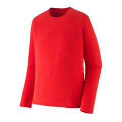 Patagonia Knit Top XS / Sizzle Red - Light Sizzle Red X-Dye Patagonia - Men's Long Sleeve Capilene® Cool Daily Shirt