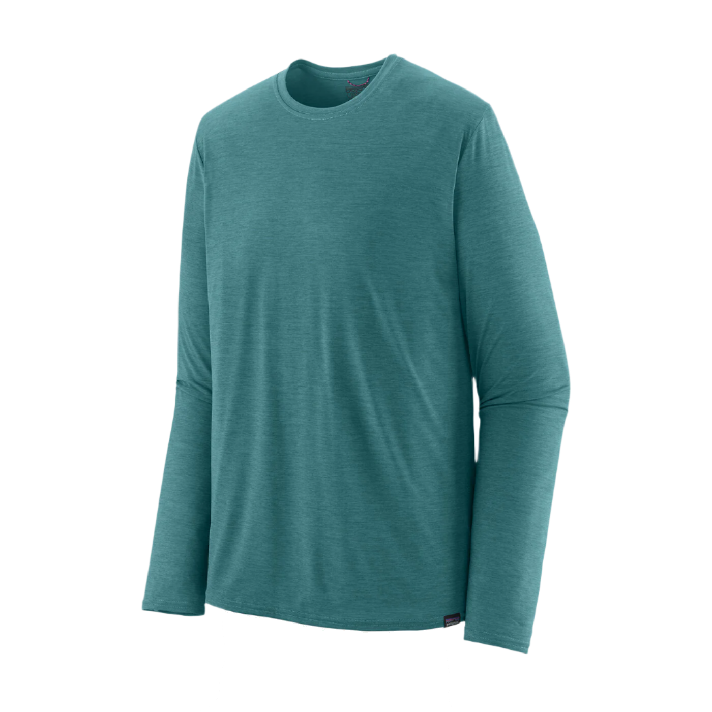 Patagonia T-shirts XS / Wetland Blue - Light Wetland Blue X-Dye Patagonia - Men's Long Sleeve Capilene® Cool Daily Shirt