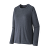 Patagonia T-shirts XXS / Smolder Blue - Light Smolder Blue X-Dye Patagonia - Women's Long Sleeve Capilene® Cool Daily Shirt