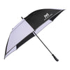 Threadfellows Curated Collection Accessories 62" / Black/White RPET Golf Umbrella w/ Reflective Trim 62"