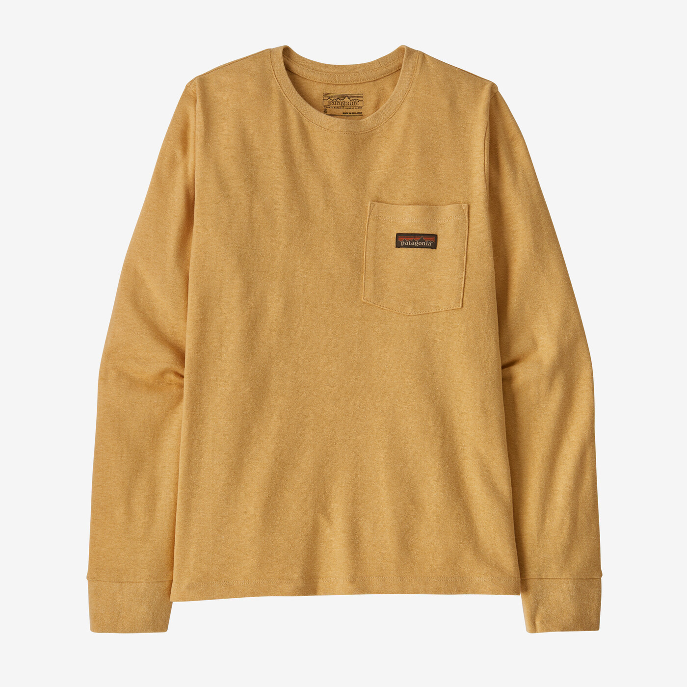 Patagonia T-shirts XS / Beeswax Tan Patagonia - Women's Long Sleeve Work Pocket T-Shirt