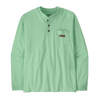 Patagonia T-shirts XS / Rinsed Green Patagonia - Men's Long Sleeve Work Henley Pocket T-Shirt