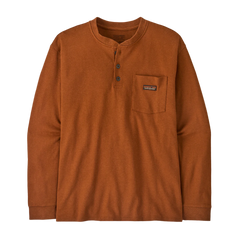 Patagonia T-shirts XS / Robin Brown Patagonia - Men's Long Sleeve Work Henley Pocket T-Shirt