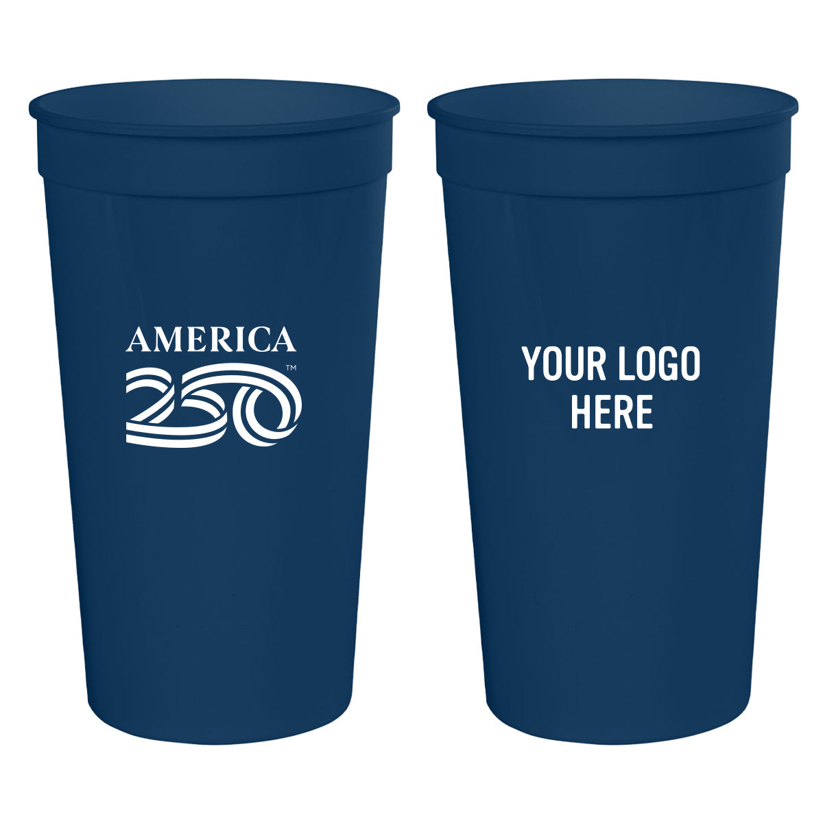 Threadfellows Drinkware One Size / Navy America250™ Big Game Stadium Cup 32oz