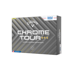 Callaway Golf Balls Dozen / White Callaway - Custom Chrome Tour Triple Diamond Triple Track White Box Dozen