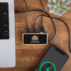 Origaudio Electronics One Size / Bamboo Origaudio - Bamhub USB Hub