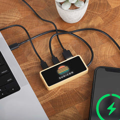 Origaudio Electronics One Size / Bamboo Origaudio - Bamhub USB Hub