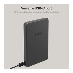 mophie Electronics One Size / Grey mophie - Powerstation Wireless Slim