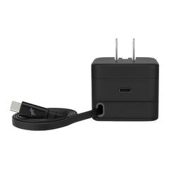 Nimble Electronics One Size / Black Nimble - Wally Stretch 35 Wall Charger with Retractable Cable