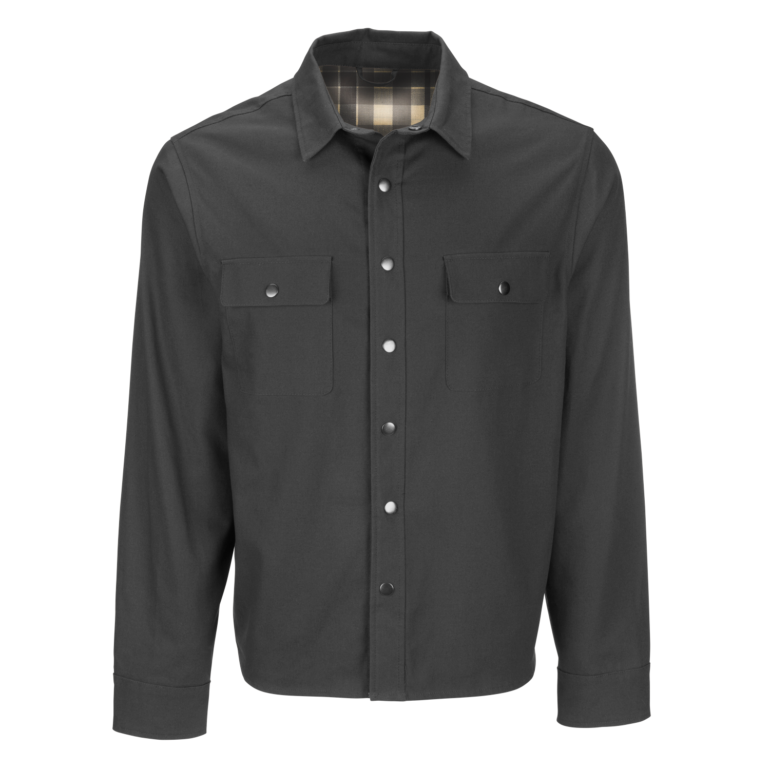 Threadfellows Curated Collection Outerwear S / Dark Grey Men's Boulder Shirt Jacket