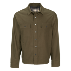 Threadfellows Curated Collection Outerwear S / Taupe Green Men's Boulder Shirt Jacket