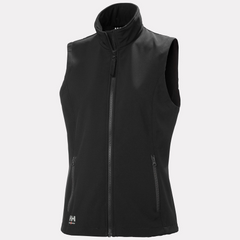 Swift Ship Outerwear XS / Ebony 3-Day Swift Ship: Helly Hansen Workwear - Women's Manchester 2.0 Softshell Vest