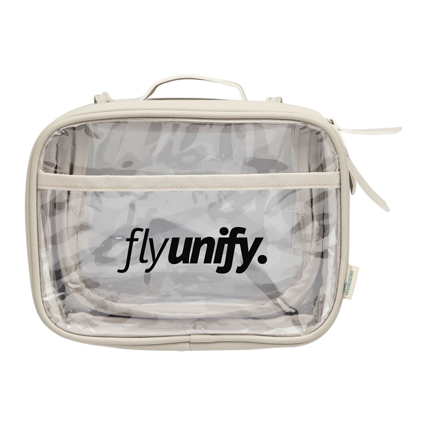 Threadfellows Curated Collection Bags One Size / Grey Wellable - Clear Travel Case