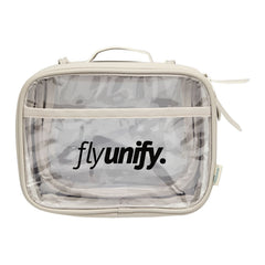 Threadfellows Curated Collection Bags One Size / Grey Wellable - Clear Travel Case