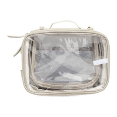 Threadfellows Curated Collection Bags One Size / Grey Wellable - Clear Travel Case