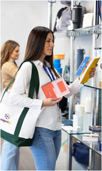 Threadfellows Curated Collection Bags Oversized Recycled Canvas Tote Bag