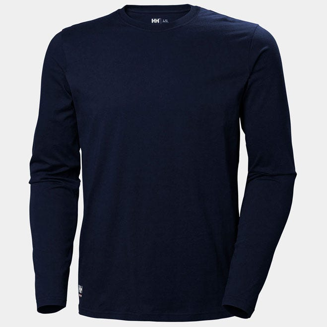 Helly Hansen Workwear T-Shirts XS / Navy Helly Hansen Workwear - Men's Classic Long Sleeve T-Shirt 2.0