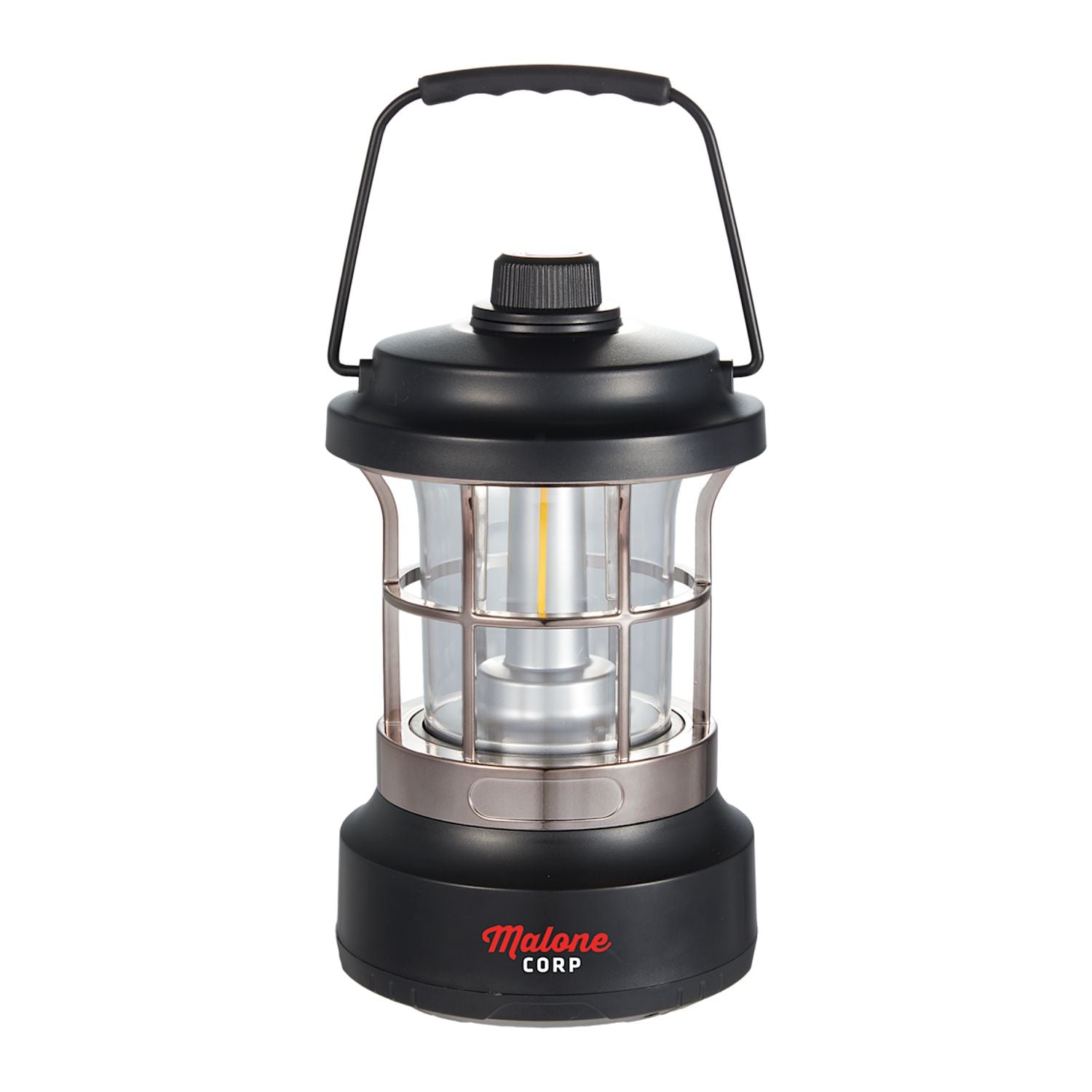 Threadfellows Curated Collection Outdoor & Leisure One Size / Black Rechargeable Camping Lantern with String Lights