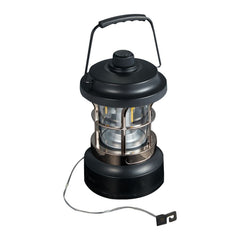 Threadfellows Curated Collection Outdoor & Leisure One Size / Black Rechargeable Camping Lantern with String Lights