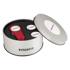 Pitchfix Golf Accessories One Size / Red Pitchfix - Original 2.0 Golf Divot Repair Tool Deluxe Gift Set