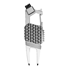 Golf-N-Brew 2-Prong Divot Tool