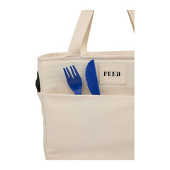 FEED Bags FEED - Organic Cotton 9-Can Lunch Cooler