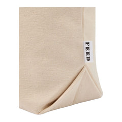 FEED Bags One Size / Natural FEED - Organic Cotton Zippered Tote