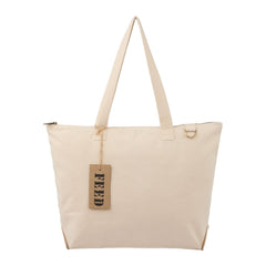 FEED Bags One Size / Natural FEED - Organic Cotton Zippered Tote