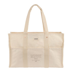 FEED Bags One Size / Natural FEED - Organic Cotton Large Market Tote