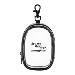 Round Clear Bag Charm