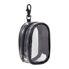 Round Clear Bag Charm
