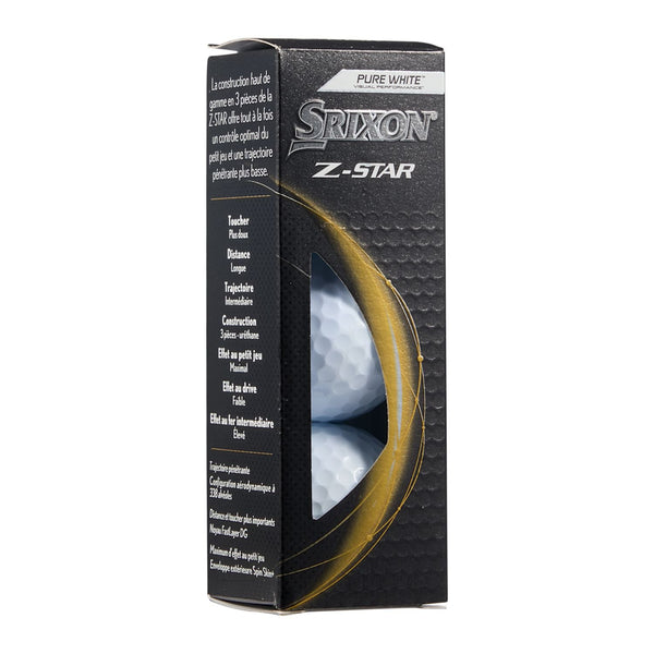 Srixon - Z-STAR Golf Balls 3-Pack