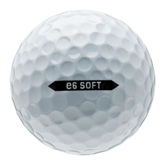 Bridgestone Golf Balls 3-Pack / White Bridgestone - e6 Soft Golf Balls 3-Pack