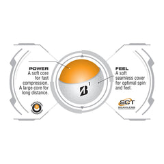 Bridgestone Golf Balls 3-Pack / White Bridgestone - e6 Soft Golf Balls 3-Pack