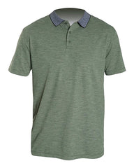 ANETIK Polos S / Charcoal Heathered ANETIK - Men's Transit Tech Polo