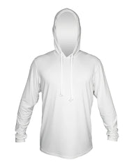 ANETIK T-Shirts S / White Heathered ANETIK - Men's Low Pro Tech Hooded T-Shirt