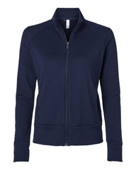 adidas Layering XS / Collegiate Navy adidas - Women's Ultimate Textured Full-Zip Jacket