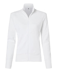 adidas Layering XS / White adidas - Women's Ultimate Textured Full-Zip Jacket