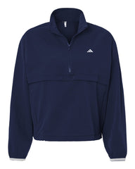 adidas Outerwear XS / Collegiate Navy adidas - Women's Go-To Quarter-Zip Jacket